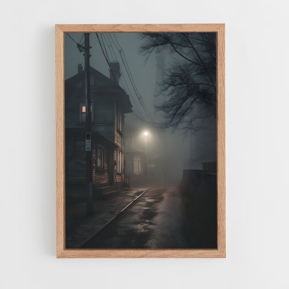 Poster Chemin de Brume – affiche Silent hill (vue 4)